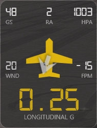 Landing Guide - It helps you achieve a smooth touchdown and provides your Landing Rate. thumbnail 10
