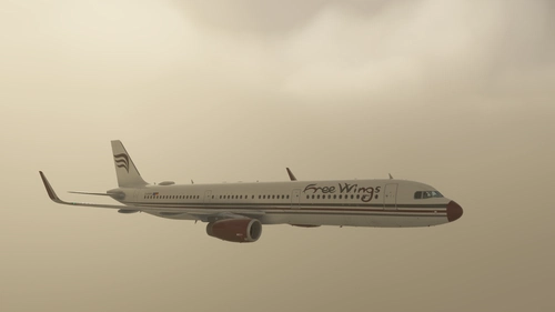 FreeWings A321 IAE Liverie [Fiktiv]