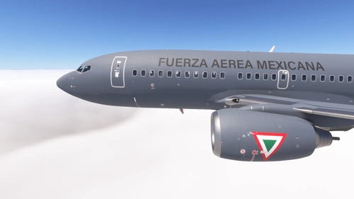 PMDG 737-700 Fuerza Aerea Mexicana w/ cabin - Mexican Air Force (3526)