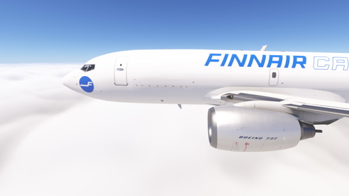 PMDG 737-700 Finnair Cargo (TS-ABJ)
