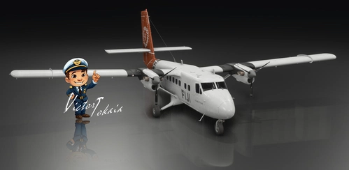 DHC6-Twin Otter | Fiji Link Livery | Fictional