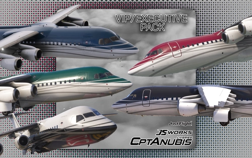 VIP Pack - RJ100 | MSFS 2024 | JustFlight RJ Professional