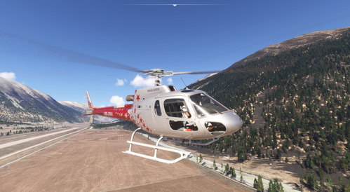 Asobo Airbus H125 Air Glaciers HB-ZNA