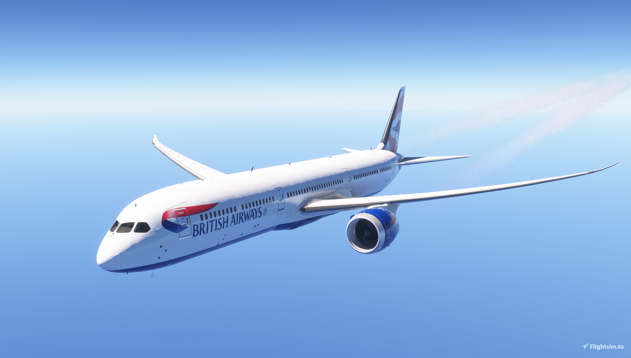British Airways livery for Asobo Boeing 787-10 - Image 1