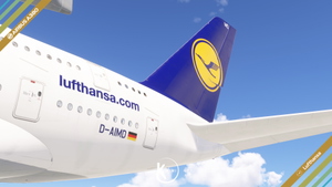 FlyByWire A380-800 Lufthansa D-AIMD "Tokio" 1989 Livery 8K thumbnail 4