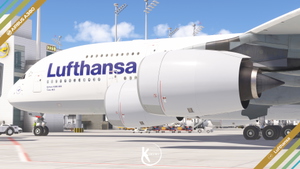 FlyByWire A380-800 Lufthansa D-AIMD "Tokio" 1989 Livery 8K thumbnail 5
