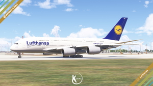 FlyByWire A380-800 Lufthansa D-AIMD "Tokio" 1989 Livery 8K thumbnail 6