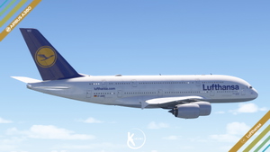 FlyByWire A380-800 Lufthansa D-AIMD "Tokio" 1989 Livery 8K thumbnail 8