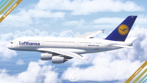 FlyByWire A380-800 Lufthansa D-AIMD "Tokio" 1989 Livery 8K thumbnail 9