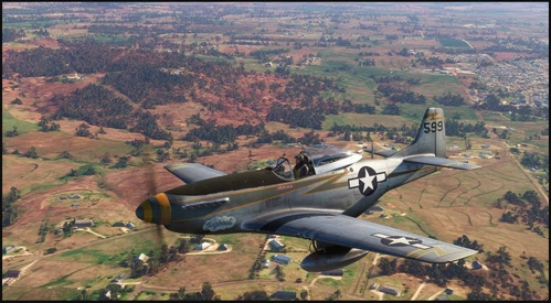 North American P-51D Mustang Tugboat "empire of the sun"