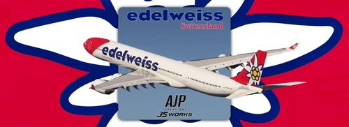 Edelweiss - HB-JMG - Aerosoft-Toliss A340-600