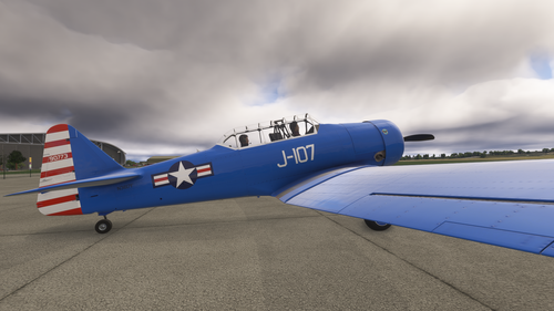 Asobo T-6D Texan N3617F