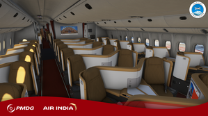 PMDG 777-300ER | Air India Fleet Pack w/Cabin | [8k] thumbnail 8