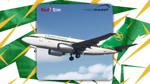 Zambia 9J-AEG for 737-600 | 8k