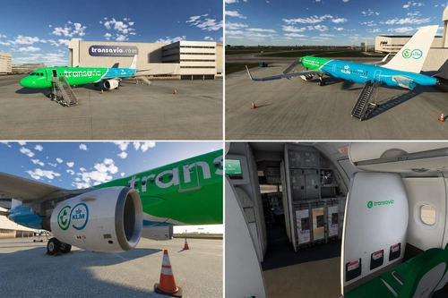 Fenix A321 Transavia/KLM special livery
