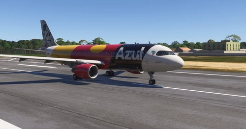 Fenix A320 CFM SL - Azul Linhas Aereas PR-YSH (Mickey Mouse nas nuvens)