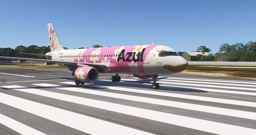 Fenix A320 CFM SL - Azul Linhas Aereas PR-YSK (Margarida nas nuvens)