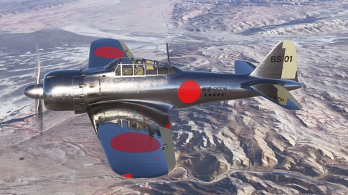 Blackbird A6M5 Zero Bare Metal Livery (including modifications to rivets and exterior surface shape)