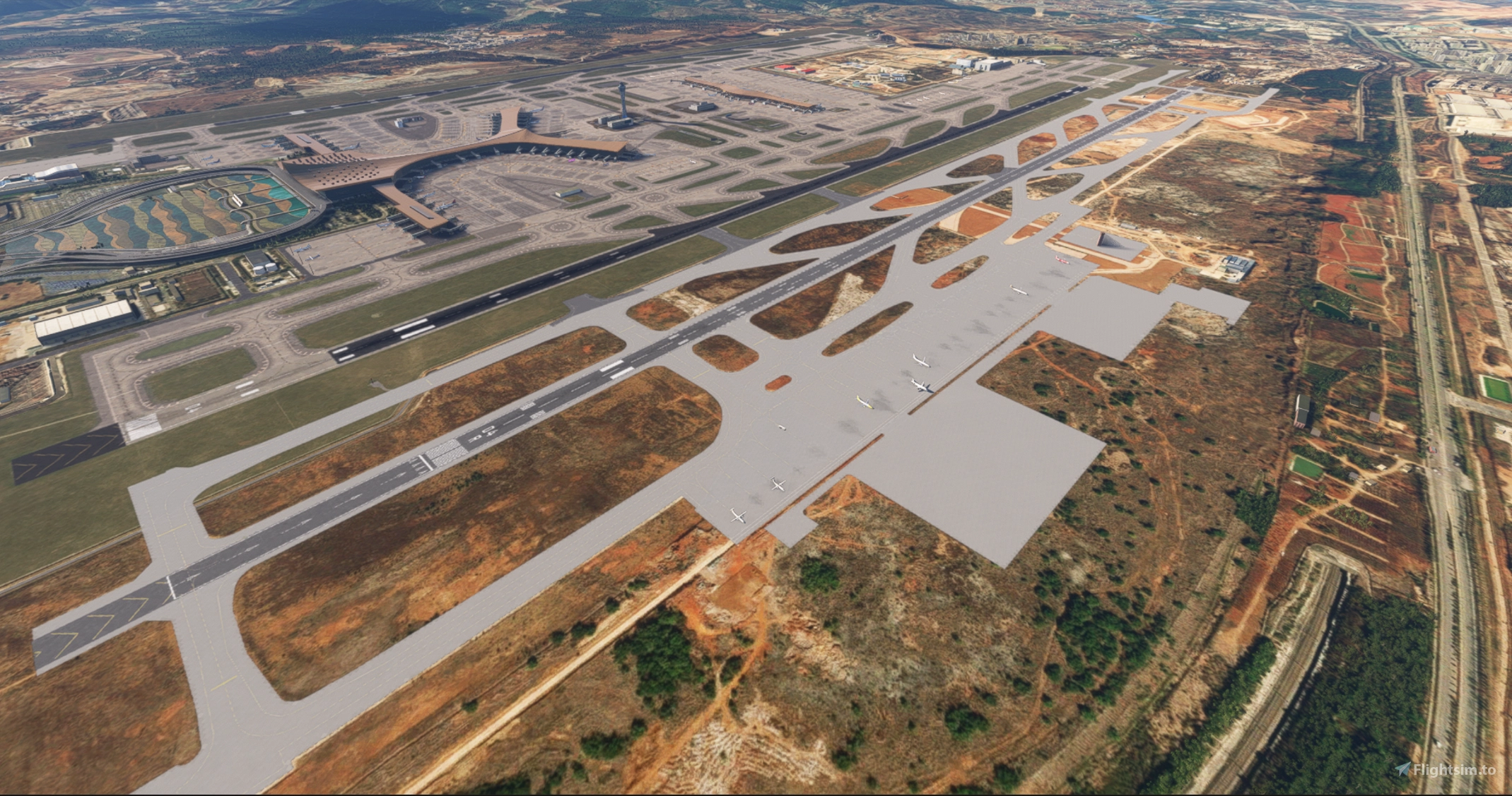 ZPPP Kunming Changshui Airport East Second Runway Add-on Pack - Image 1