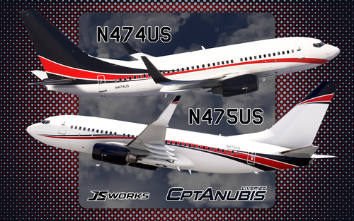 N474US & N475US (US Dpt. of Homeland Security) | MSFS 2024 | PMDG 737-700