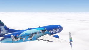 PMDG 737-700 w/ cabin Alaska Airlines - West Coast Wonders (N932AK) thumbnail 6