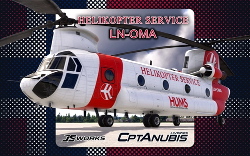 CHC Helikopter Service LN-OMA | MSFS 2024 | Miltech Chinook CH-47D |