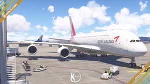 [PACK] FlyByWire A380-800 Asiana Airlines Fleet 4K & 8K thumbnail 6