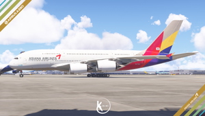 [PACK] FlyByWire A380-800 Asiana Airlines Fleet 4K & 8K thumbnail 10