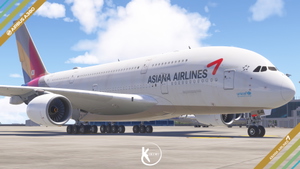 [PACK] FlyByWire A380-800 Asiana Airlines Fleet 4K & 8K thumbnail 13