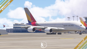 [PACK] FlyByWire A380-800 Asiana Airlines Fleet 4K & 8K thumbnail 12