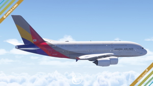 [PACK] FlyByWire A380-800 Asiana Airlines Fleet 4K & 8K thumbnail 15