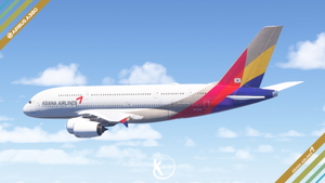 [PACK] FlyByWire A380-800 Asiana Airlines Fleet 4K & 8K thumbnail 19