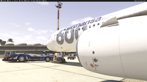 Lufthansa D-AIEQ 600th Airbus aircraft livery Inibuilds A321LR MSFS2024 (with cabin) thumbnail 4