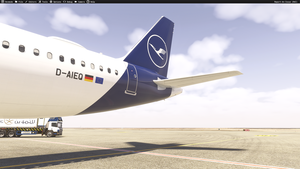 Lufthansa D-AIEQ 600th Airbus aircraft livery Inibuilds A321LR MSFS2024 (with cabin) thumbnail 5