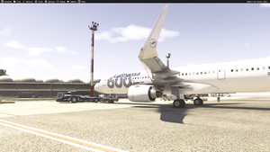 Lufthansa D-AIEQ 600th Airbus aircraft livery Inibuilds A321LR MSFS2024 (with cabin) thumbnail 6
