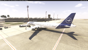 Lufthansa D-AIEQ 600th Airbus aircraft livery Inibuilds A321LR MSFS2024 (with cabin) thumbnail 9