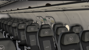 Lufthansa D-AIEQ 600th Airbus aircraft livery Inibuilds A321LR MSFS2024 (with cabin) thumbnail 19