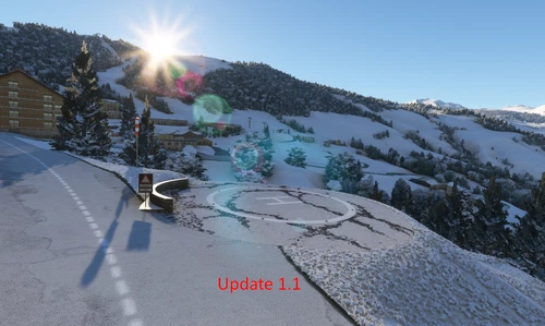 Valmorel Helipad - Tarentaise - French Alps