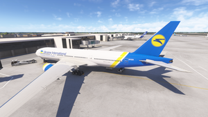 PMDG Boeing 777-200ER Ukraine International Airlines UR-GOA