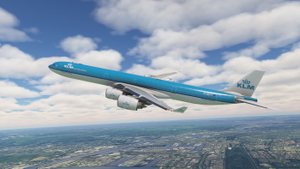 Aerosoft A340-600 Pro | KLM (Classic Livery) | Fictional | Requested thumbnail 1