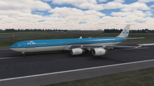 Aerosoft A340-600 Pro | KLM (Classic Livery) | Fictional | Requested thumbnail 3