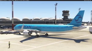 Korean Air HL8712 New livery Inibuilds A321LR MSFS2024 (With cabin) thumbnail 4