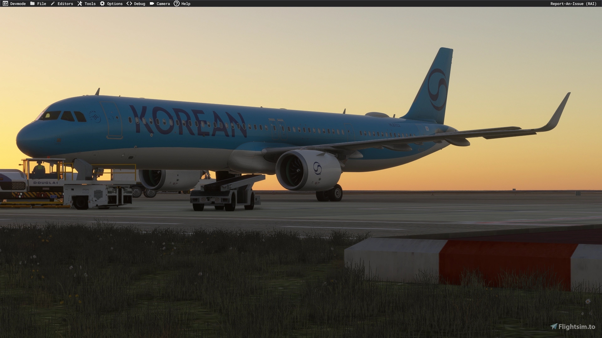 Korean Air HL8712 New livery Inibuilds A321LR MSFS2024 (With cabin) - Image 1