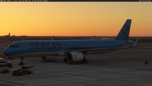 Korean Air HL8712 New livery Inibuilds A321LR MSFS2024 (With cabin) thumbnail 11