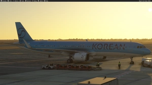 Korean Air HL8712 New livery Inibuilds A321LR MSFS2024 (With cabin) thumbnail 14