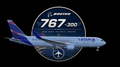 LATAM Boeing 767-300 – CC-CXH