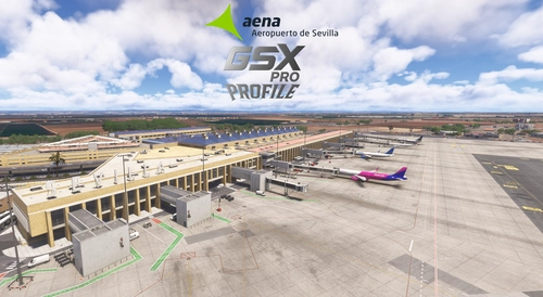 LEZL - Seville Airport by MkStudios