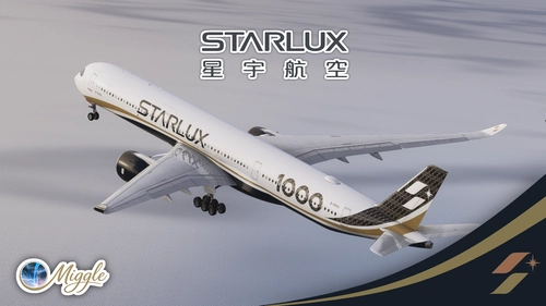 Starlux Airlines Livery w/ Cabin Pack [A350-1000]