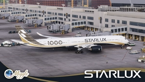 Starlux Airlines Livery w/ Cabin Pack [A350-1000] thumbnail 2