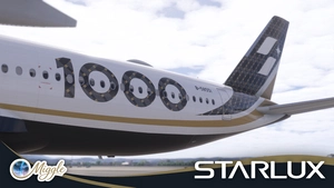 Starlux Airlines Livery w/ Cabin Pack [A350-1000] thumbnail 3
